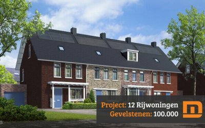 12 Rijwoningen Zwartebroek